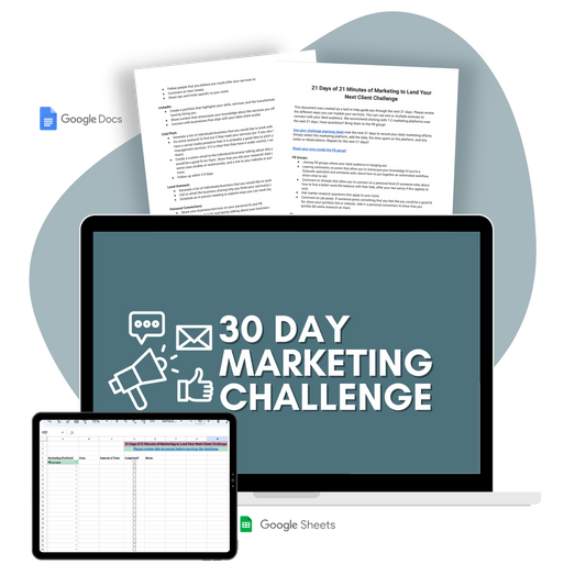 30 Day Marketing Challenge