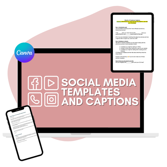 Social Media Canva and Templates