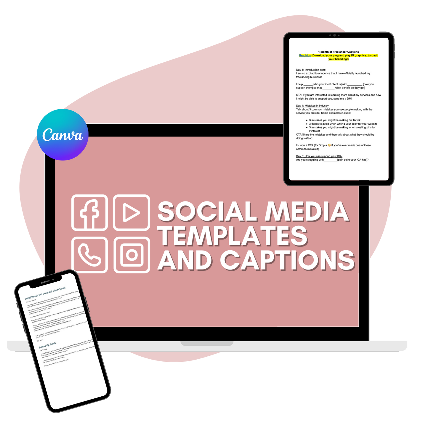 Social Media Canva and Templates